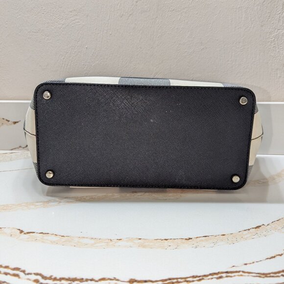 Kate Spade Mini Harmony Cedar Street Plaid Tote. - Picture 7 of 8